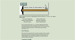 Desktop Screenshot of mgreenassoc.com